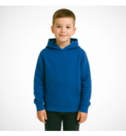 Warm Kids Hoodies – Cotton Blend, Fleece Lined, Adjustable Hood, Kangaroo Pocket, Soft & Durable, Suitable for School & Play, Sizes 2T to 14Y, Multiple Colors, Customizable